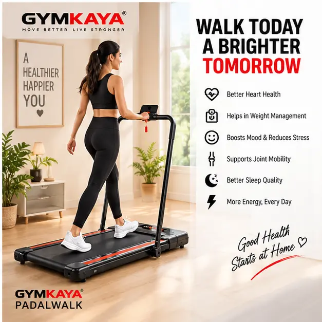 Foldable Treadmill for Home in India | PADALWALK – Your Home Gym - Image 3